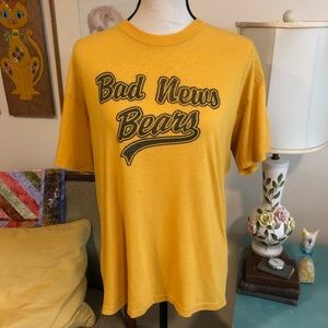 Vintage | Bad News Bears Yellow Graphic Tee